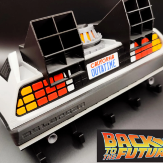 DeLorean Key Holder STL | Back to the Future Key Rack | 3D Printable Wall Key Hanger